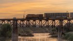 Sunset on the Big River